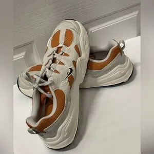 Nike Men\'s Athletic Shoes - Cream, Black, and Orange Accents Nike PG4 PCG Cream Orange CD5079 200 PG4 Men main image 4